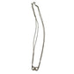 Tiffany & Co Infinity Double Chain Pendant and Necklace in Sterling 14.5" Chain - Tiffany & Co - Pendant with necklace - A+ Stuff
