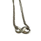 Tiffany & Co Infinity Double Chain Pendant and Necklace in Sterling 14.5" Chain - Tiffany & Co - Pendant with necklace - A+ Stuff