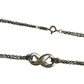 Tiffany & Co Infinity Double Chain Pendant and Necklace in Sterling 14.5" Chain - Tiffany & Co - Pendant with necklace - A+ Stuff