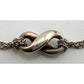 Tiffany & Co Infinity Double Chain Pendant and Necklace in Sterling SIlver - A+ Stuff
