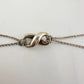Tiffany & Co Infinity Double Chain Pendant and Necklace in Sterling SIlver - A+ Stuff