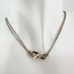 Tiffany & Co Infinity Double Chain Pendant and Necklace in Sterling SIlver - A+ Stuff
