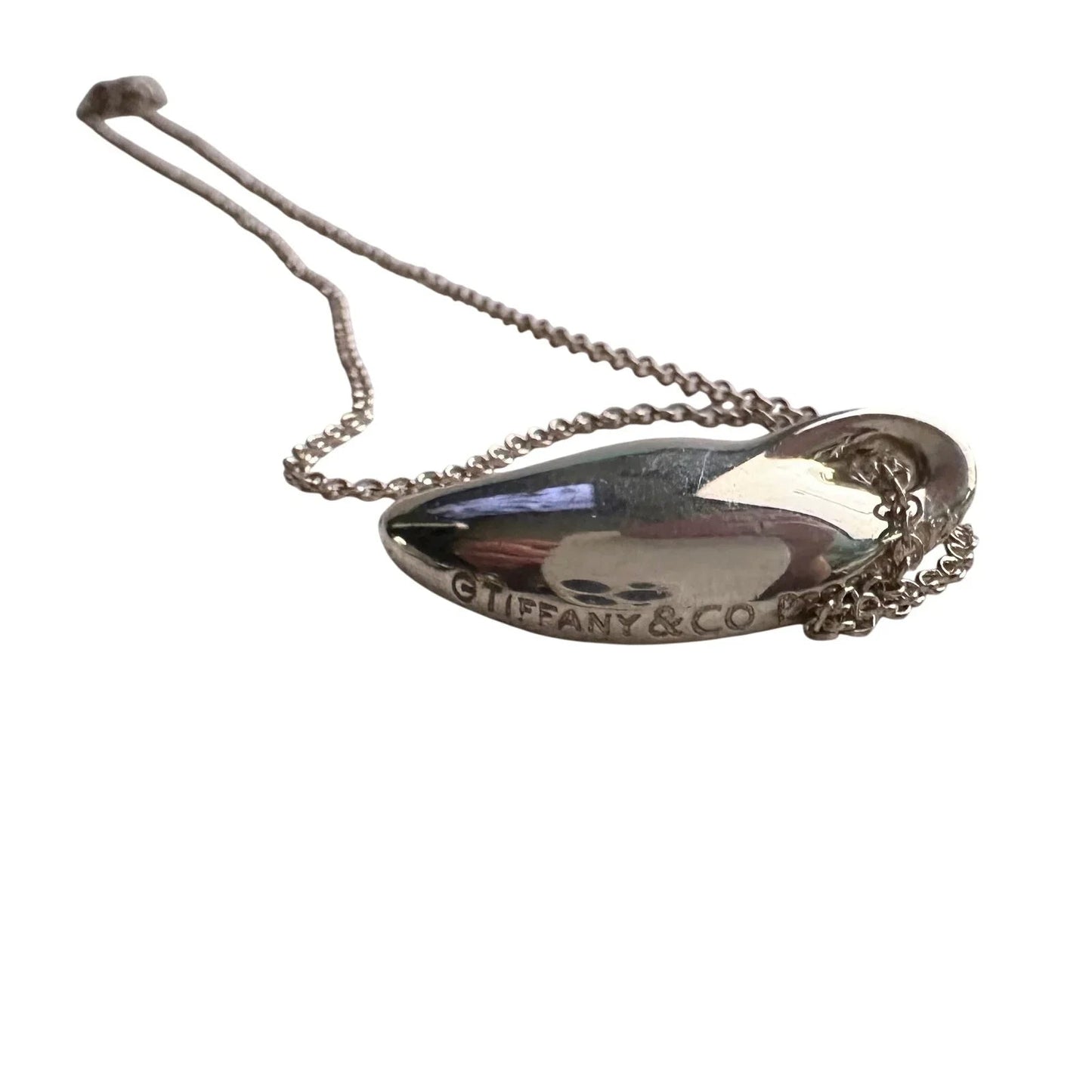 Tiffany & Co Leaf Necklace 16" Chain - Tiffany & Co. - A+ Stuff