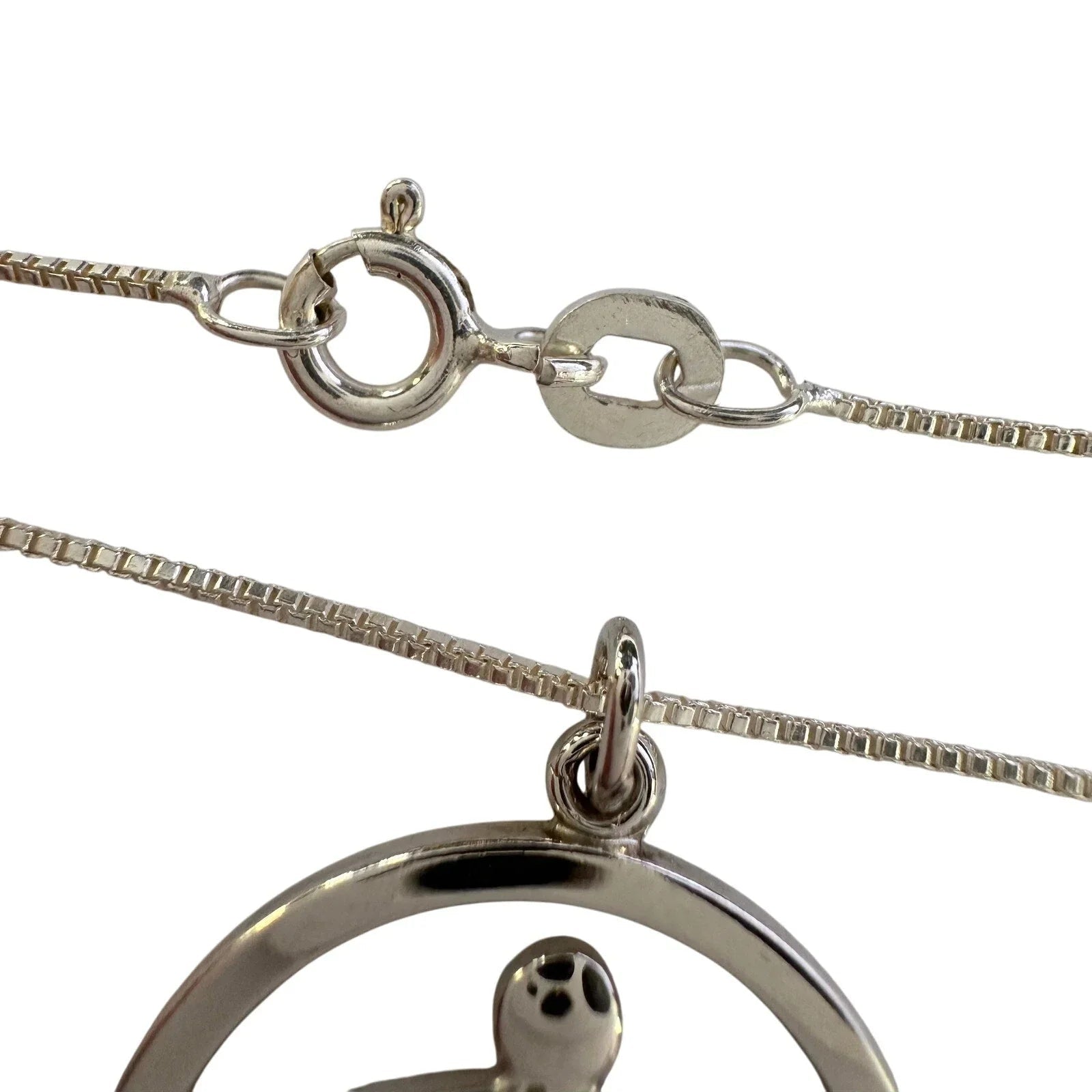 Tiffany & Co. Man Power / Unity Pendant on 16" Sterling Chain - Tiffany & Co. - Pendant with Necklace - A+ Stuff