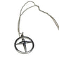 Tiffany & Co. Man Power / Unity Pendant on 16" Sterling Chain - Tiffany & Co. - Pendant with Necklace - A+ Stuff