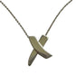 Tiffany & Co. Paloma Picasso Graffiti X Necklace Sterling 16" - Tiffany & Co. - Necklace with Pendant - A+ Stuff