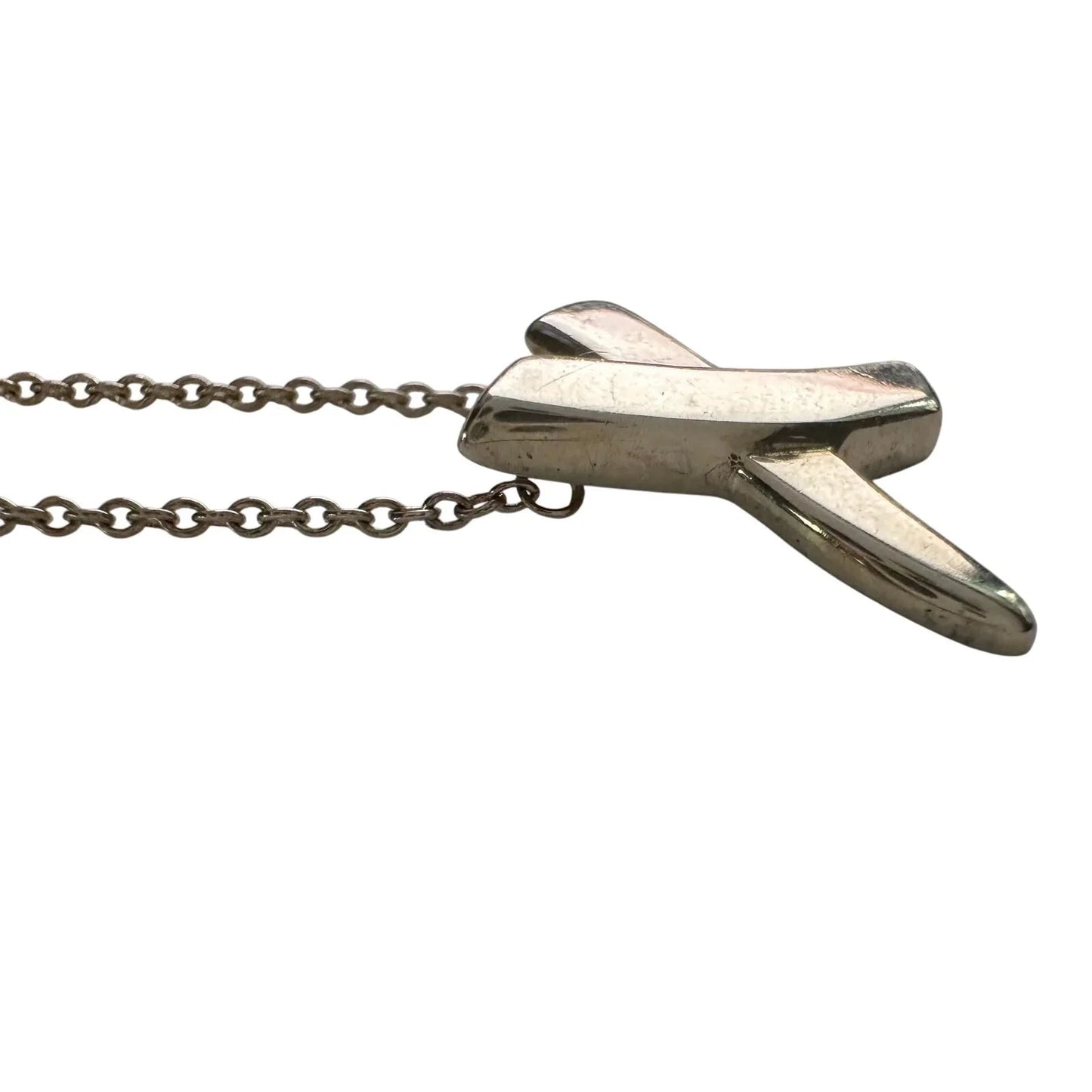 Tiffany & Co. Paloma Picasso Graffiti X Necklace Sterling 16" - Tiffany & Co. - Necklace with Pendant - A+ Stuff