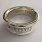 Tiffany & Co Thick 1837 Sterling Silver Ring - Size 5 - Tiffany & Co - Ring - A+ Stuff