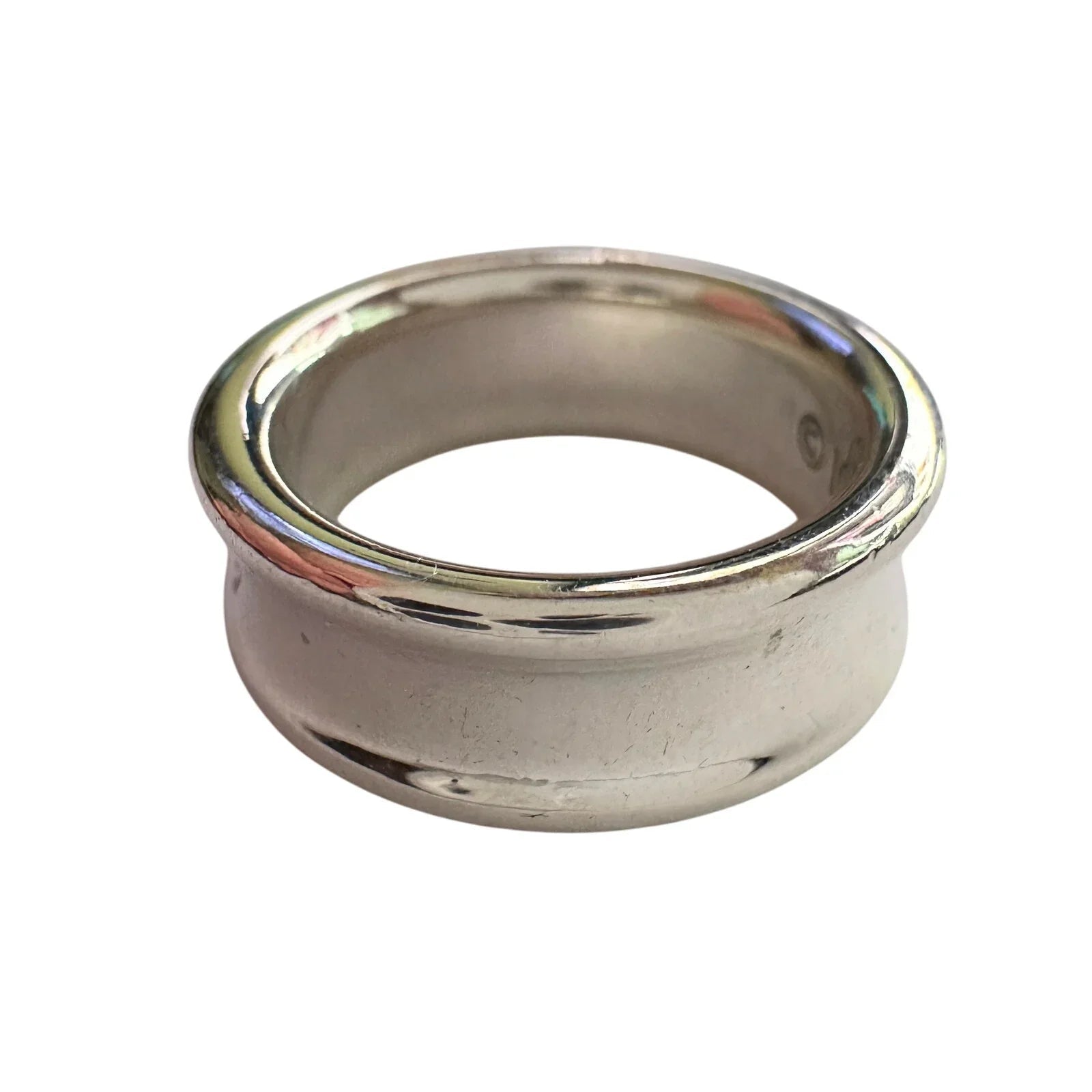 Tiffany & Co Thick 1837 Sterling Silver Ring - Size 5 - Tiffany & Co - Ring - A+ Stuff
