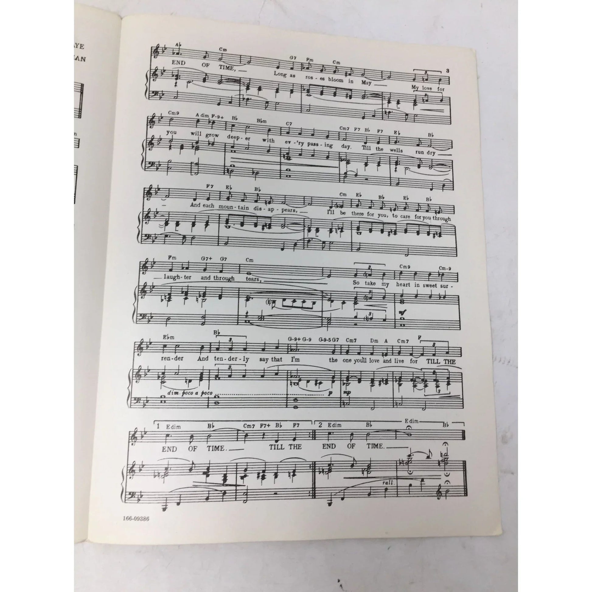 Till The End of Time (Based on ''Chopin's Polonaise'') by Buddy Kaye/Ted Mossman - A+ Stuff - Sheet Music - A+ Stuff