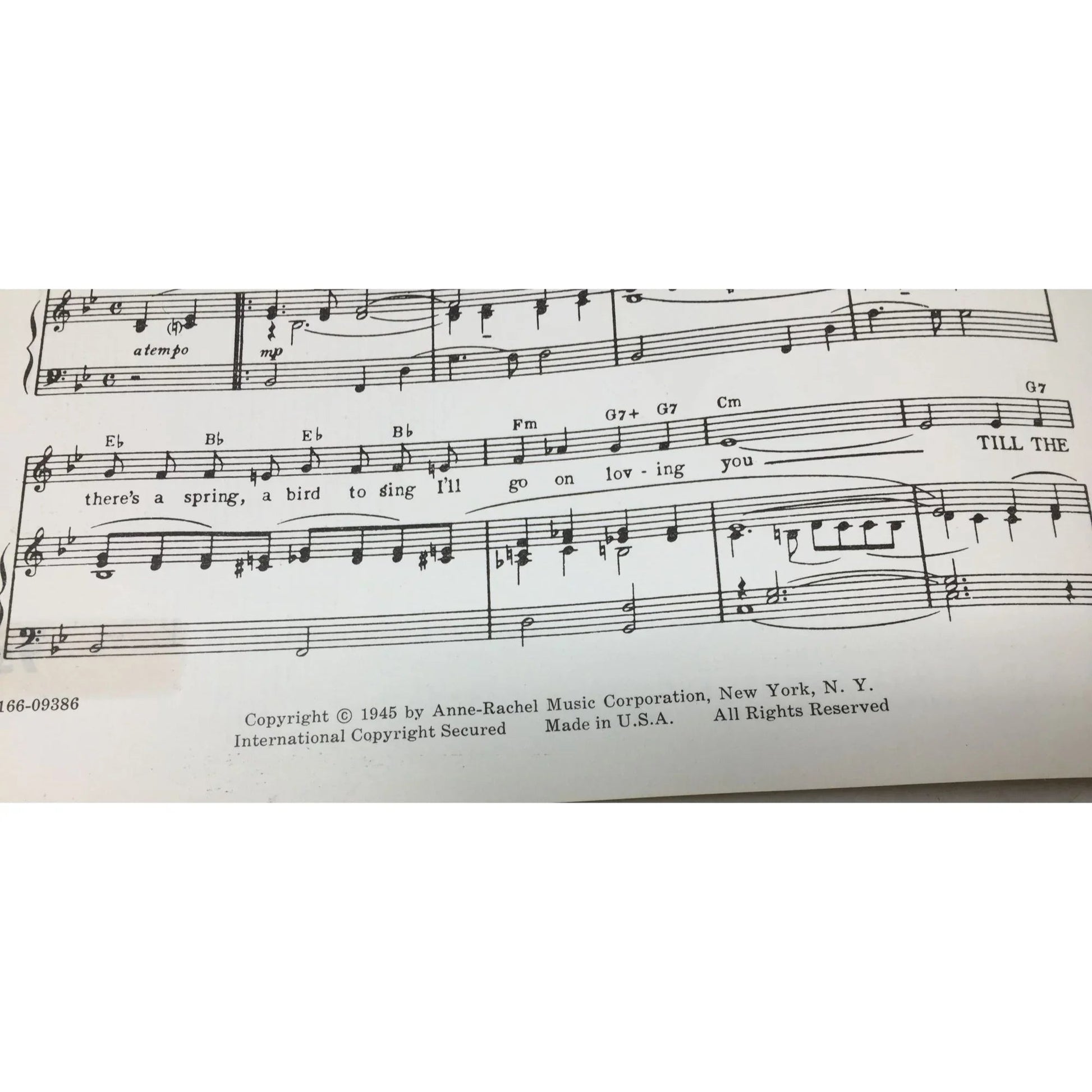 Till The End of Time (Based on ''Chopin's Polonaise'') by Buddy Kaye/Ted Mossman - A+ Stuff - Sheet Music - A+ Stuff