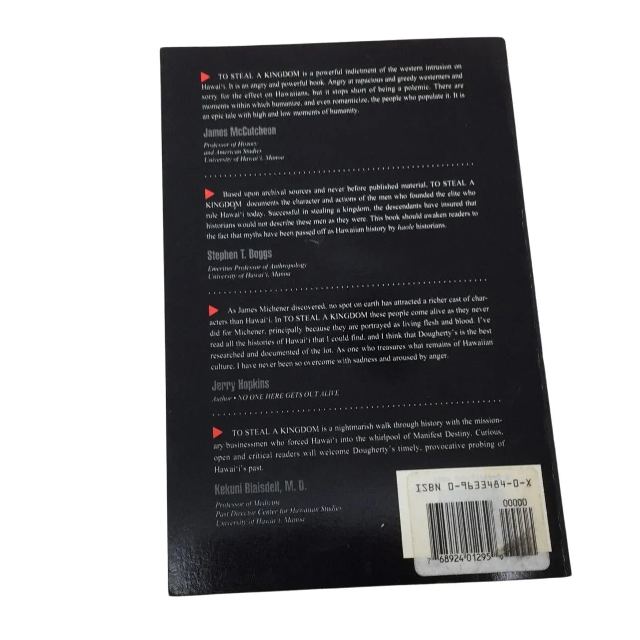 ''To Steal A Kingdom - Probing Hawaiian History'' by Michael Dougherty - A+ Stuff - Books - A+ Stuff