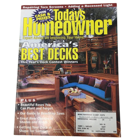 Today's Homeowner Expert Advice on Improving Your Home Magazine - A+ Stuff - Magazines - A+ Stuff