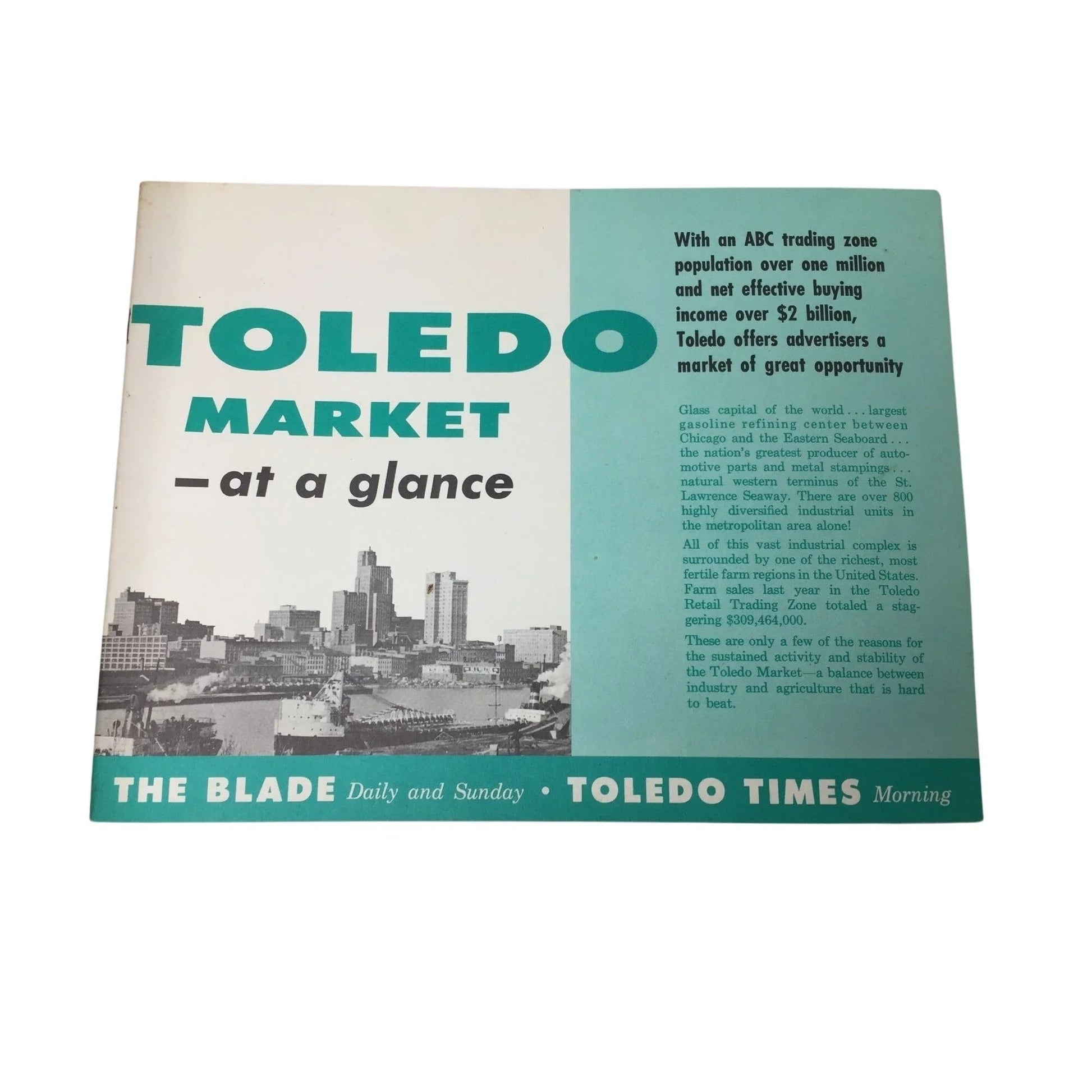 ''Toledo Market - at a glance'' The Blade Daily and Sunday Toledo Times Morning - A+ Stuff - Books - A+ Stuff