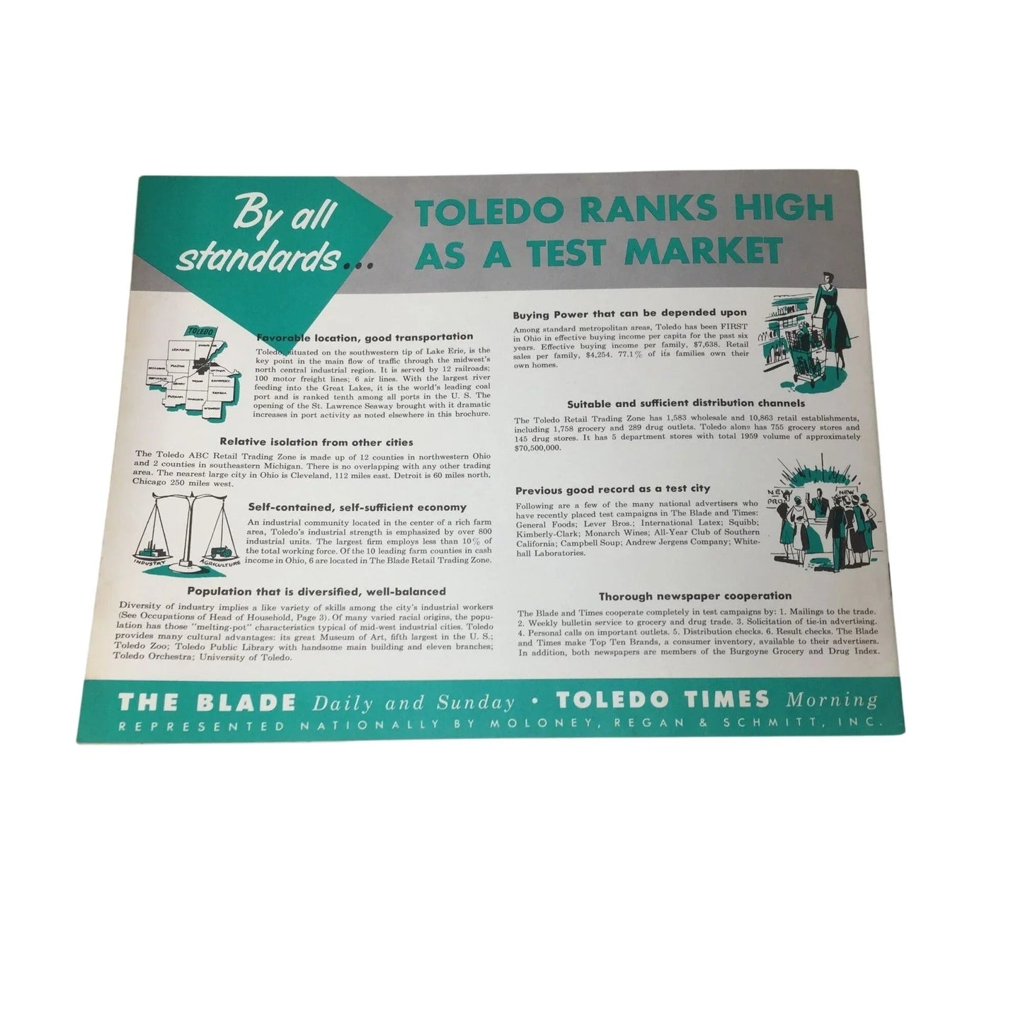 ''Toledo Market - at a glance'' The Blade Daily and Sunday Toledo Times Morning - A+ Stuff - Books - A+ Stuff