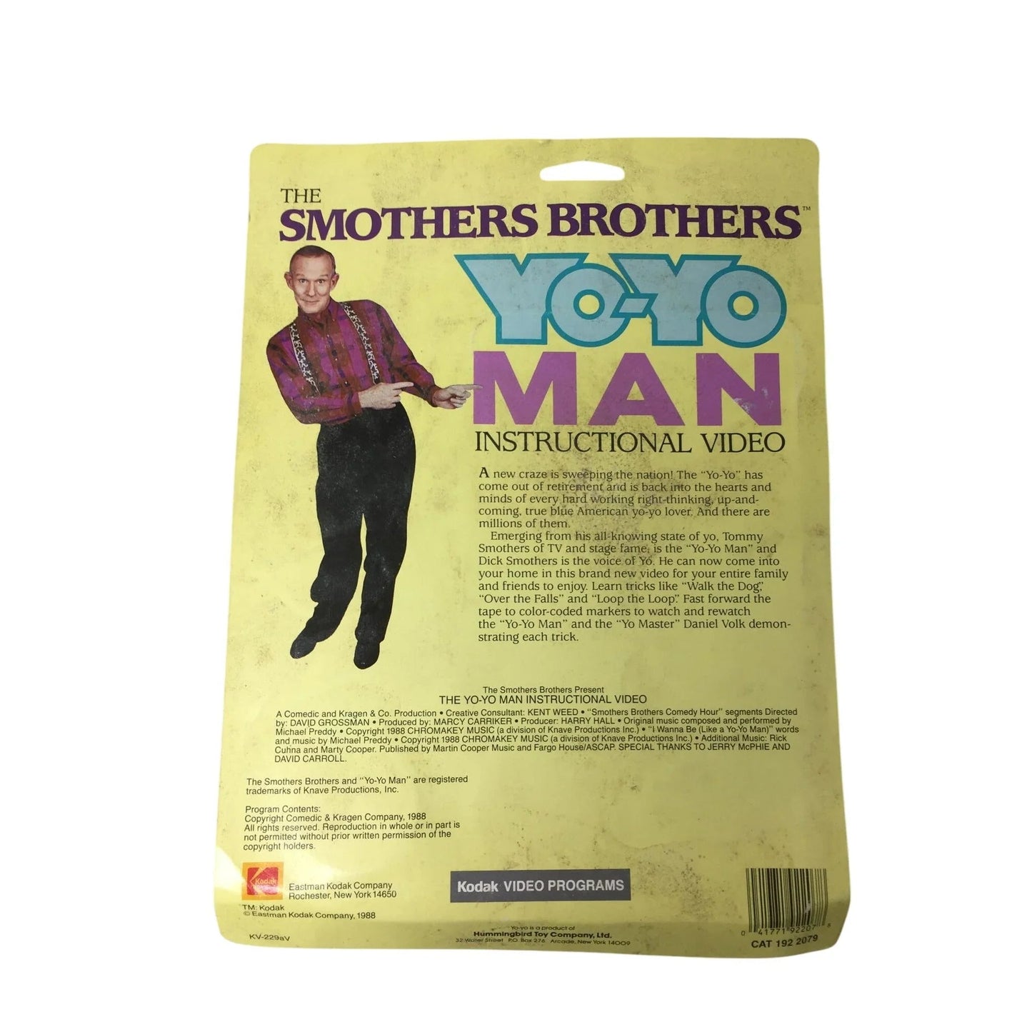 Tom and Dick Smothers A Fun Video For Everyone - Yoyo Included (New) - A+ Stuff - Toys - A+ Stuff