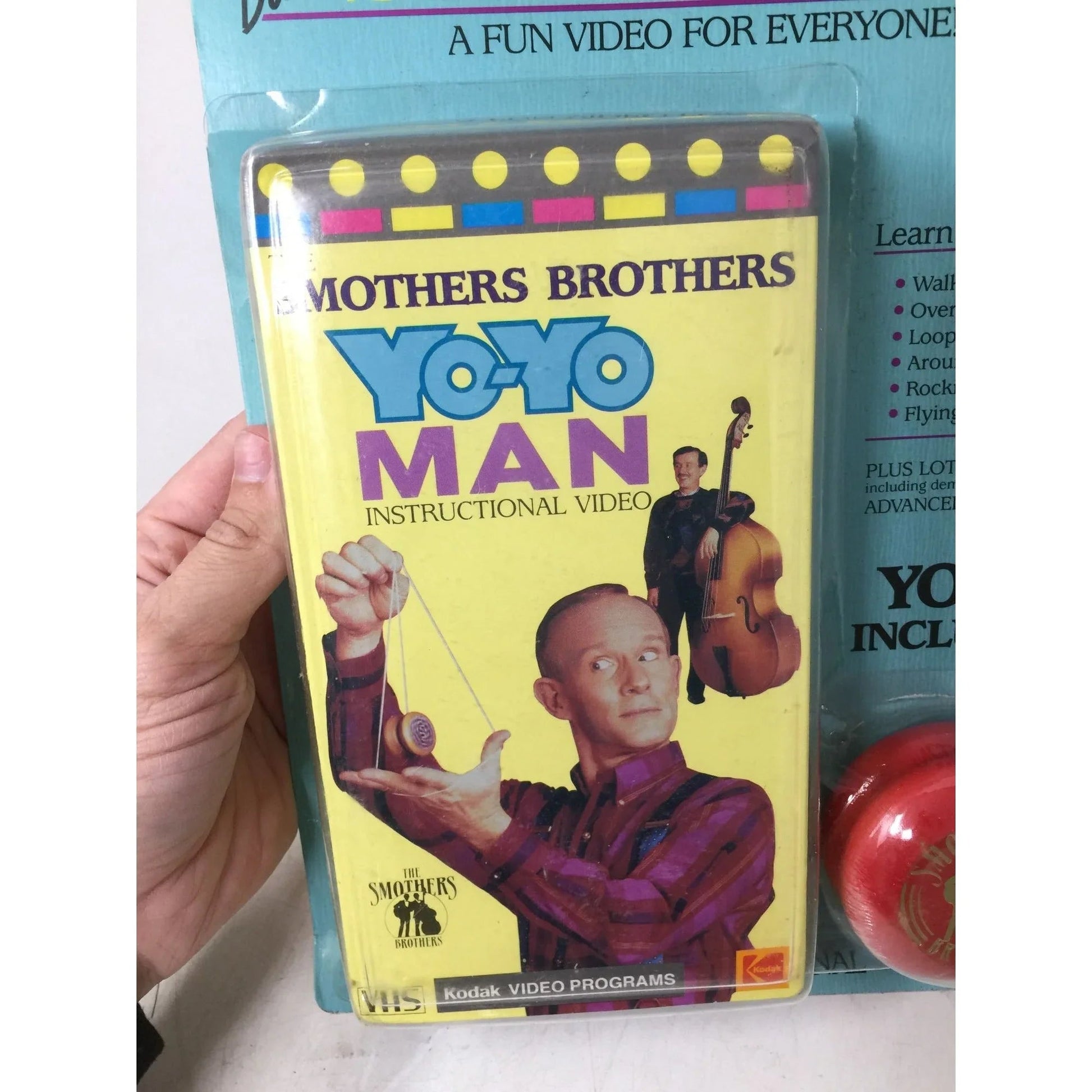 Tom and Dick Smothers A Fun Video For Everyone - Yoyo Included (New) - A+ Stuff - Toys - A+ Stuff