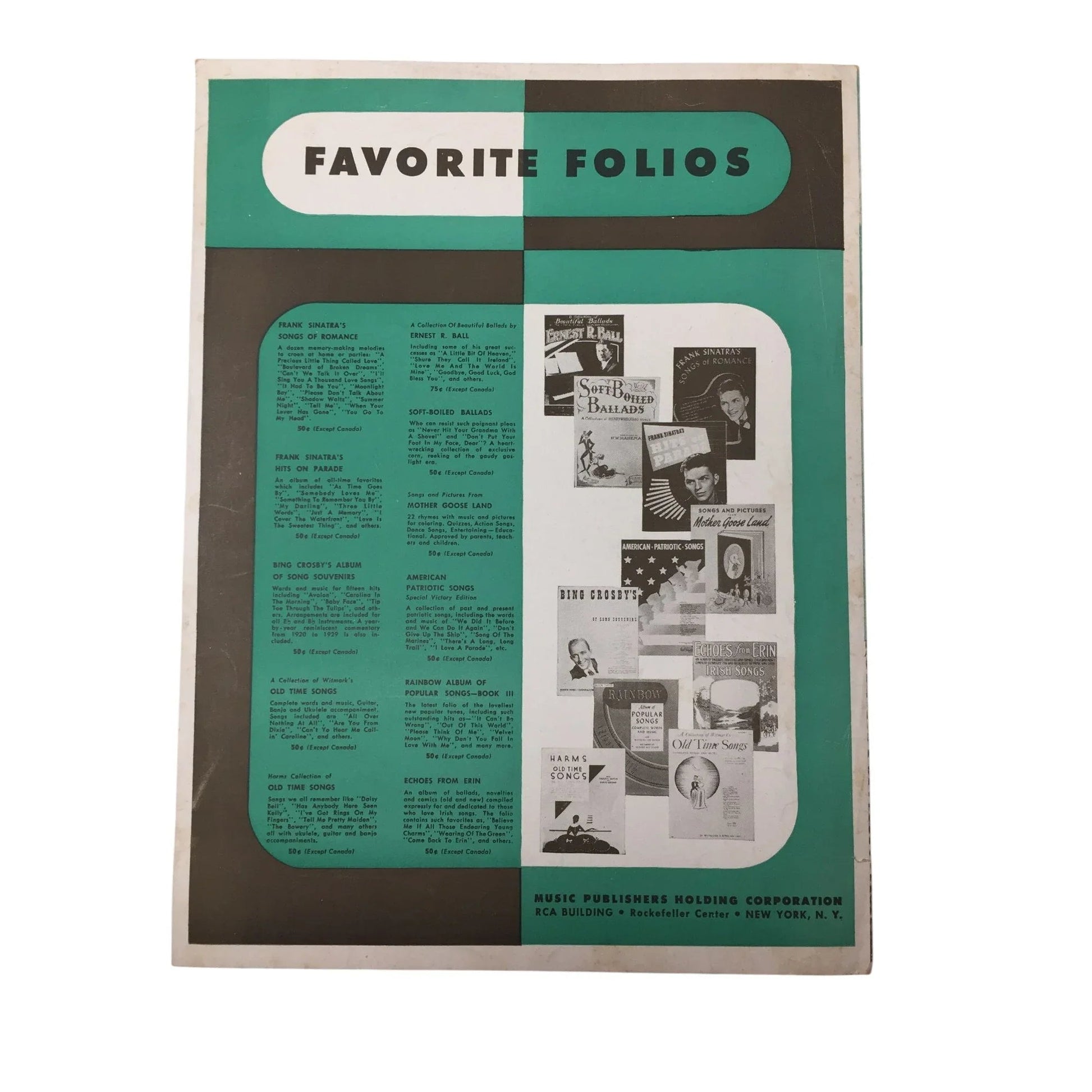 Too - Ra - Loo - Ra - Loo - Ral That's an Irish Lullaby Vintage sheet music - A+ Stuff - SHEET MUSIC - A+ Stuff
