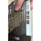 Tool Shop 13 - piece Titanium Twist Drill Bit Set - A+ Stuff - Tools - A+ Stuff