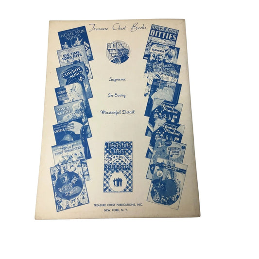 ''Treasure Chest of Homer Rodeheaver Gospel Hymns'' Sheet Music Book - A+ Stuff - SHEET MUSIC - A+ Stuff