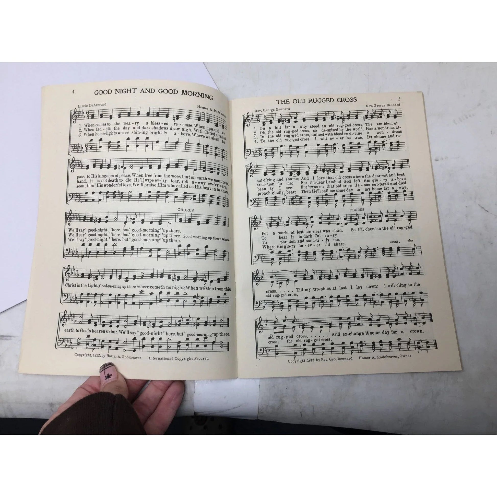 ''Treasure Chest of Homer Rodeheaver Gospel Hymns'' Sheet Music Book - A+ Stuff - SHEET MUSIC - A+ Stuff