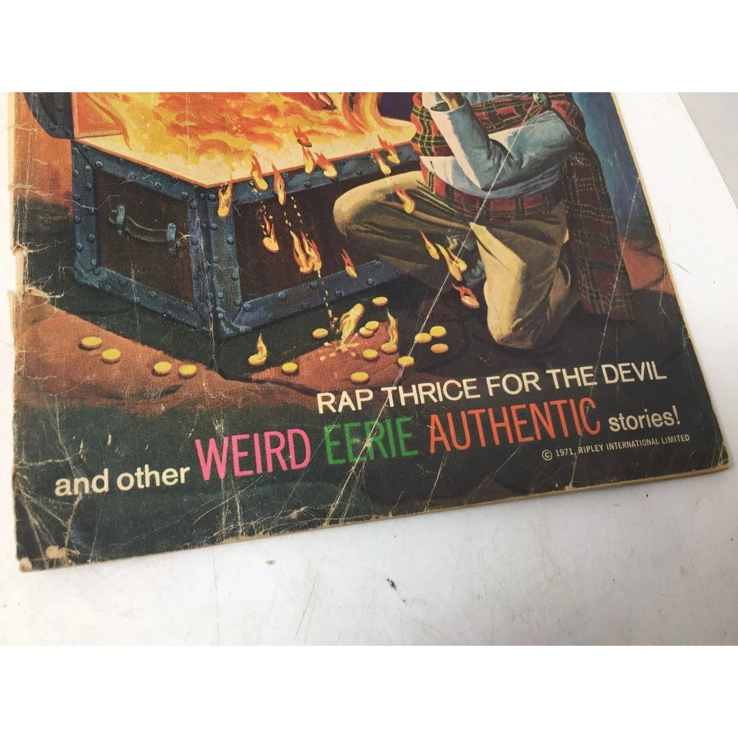 ''True Ghost Stories Ripley's Believe it or Not'' Vintage 1971 Comic Book - Ripley international limited - comic book - A+ Stuff