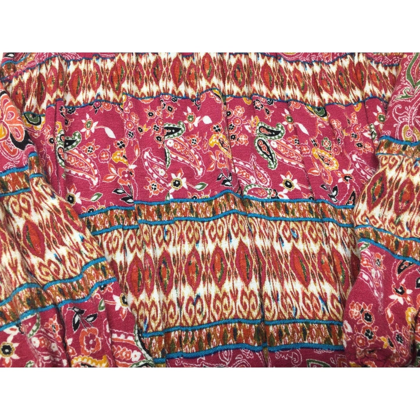 ''Truly Me by Sara Sara'' Girl's Colorful Patterned Dress Size 16 - Truly Me by Sara Sara - dress - A+ Stuff
