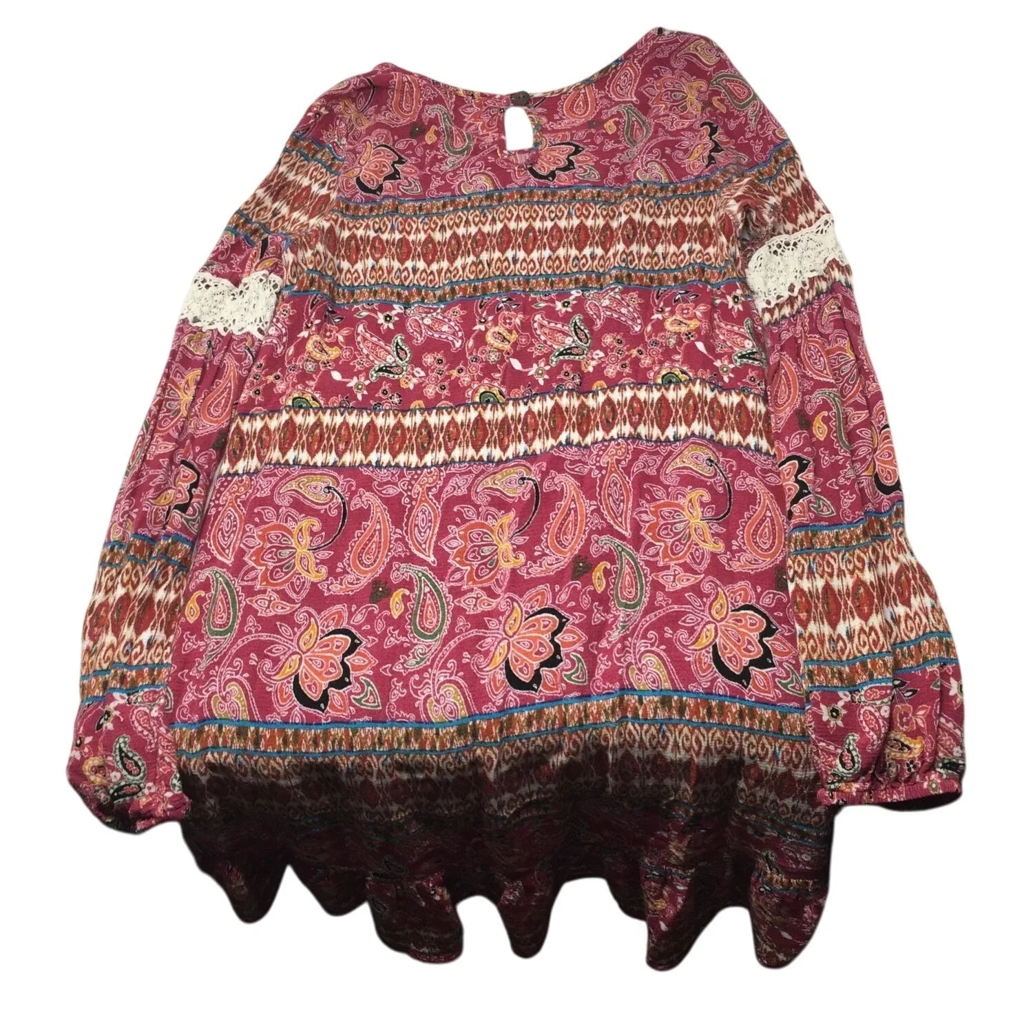 ''Truly Me by Sara Sara'' Girl's Colorful Patterned Dress Size 16 - Truly Me by Sara Sara - dress - A+ Stuff