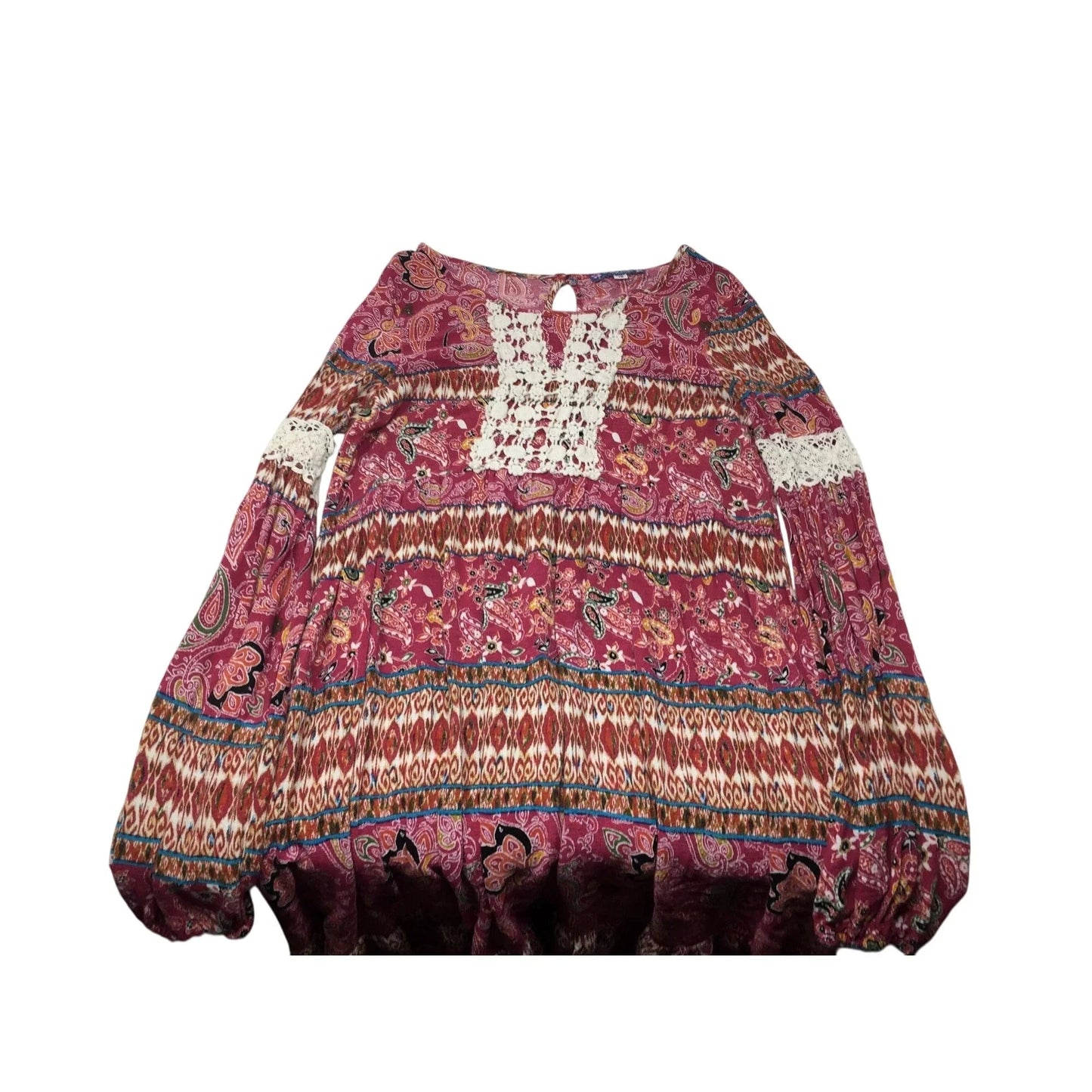 ''Truly Me by Sara Sara'' Girl's Colorful Patterned Dress Size 16 - Truly Me by Sara Sara - dress - A+ Stuff