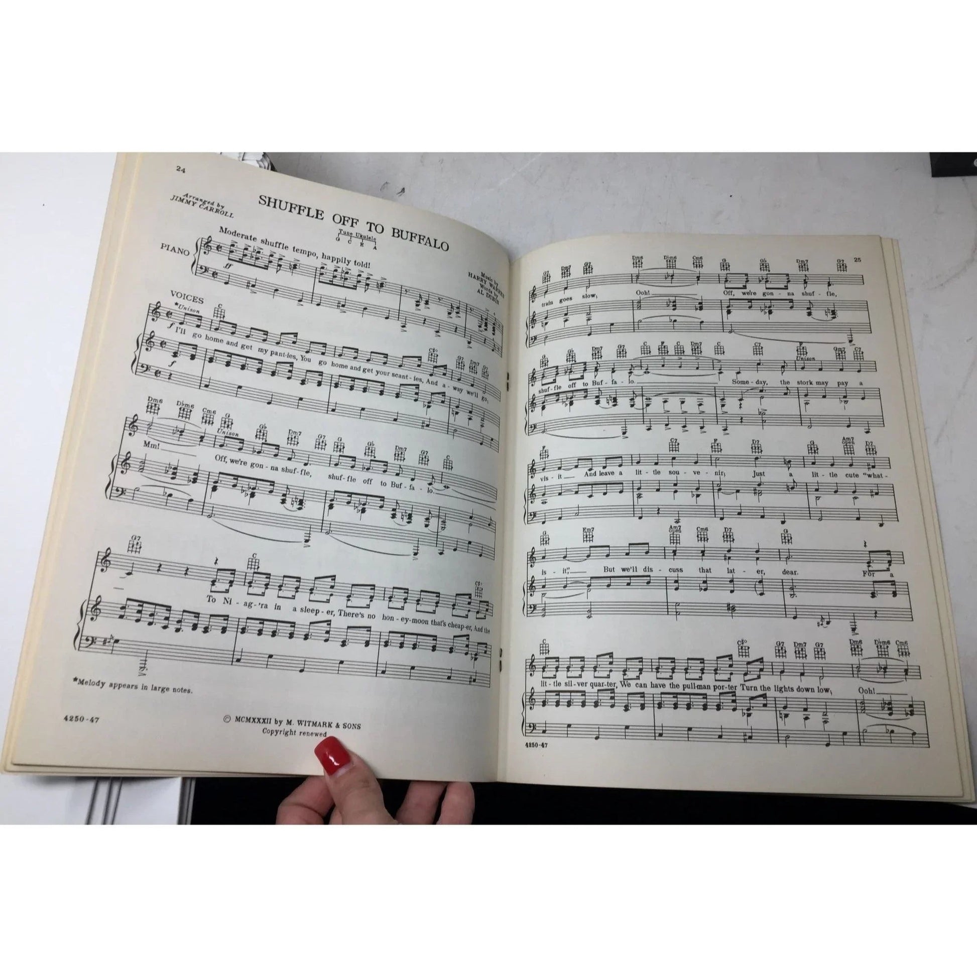 ''TV Sing Along With Mitch - Mitch Miller and the Gang'' Words and music - A+ Stuff - SHEET MUSIC - A+ Stuff