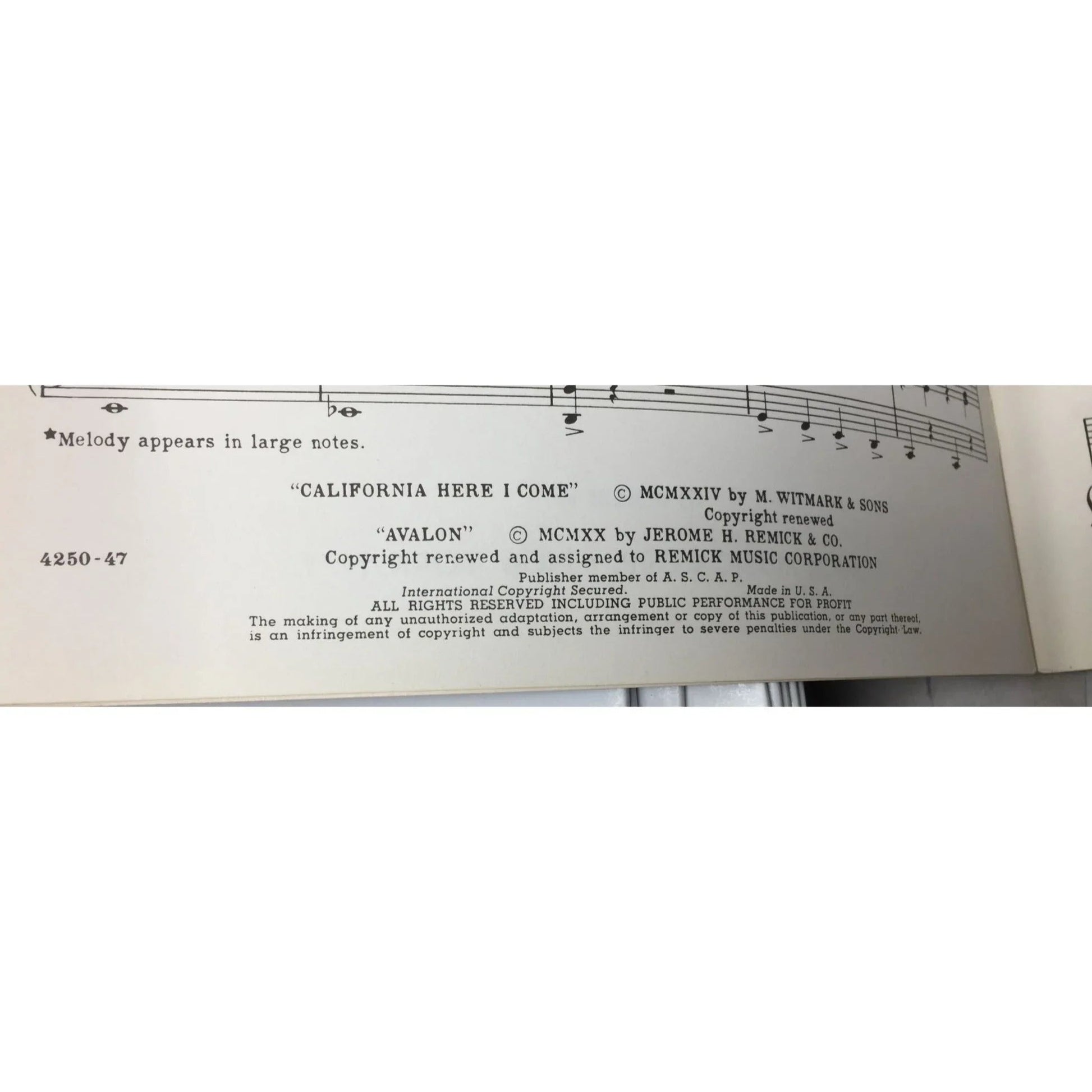 ''TV Sing Along With Mitch - Mitch Miller and the Gang'' Words and music - A+ Stuff - SHEET MUSIC - A+ Stuff