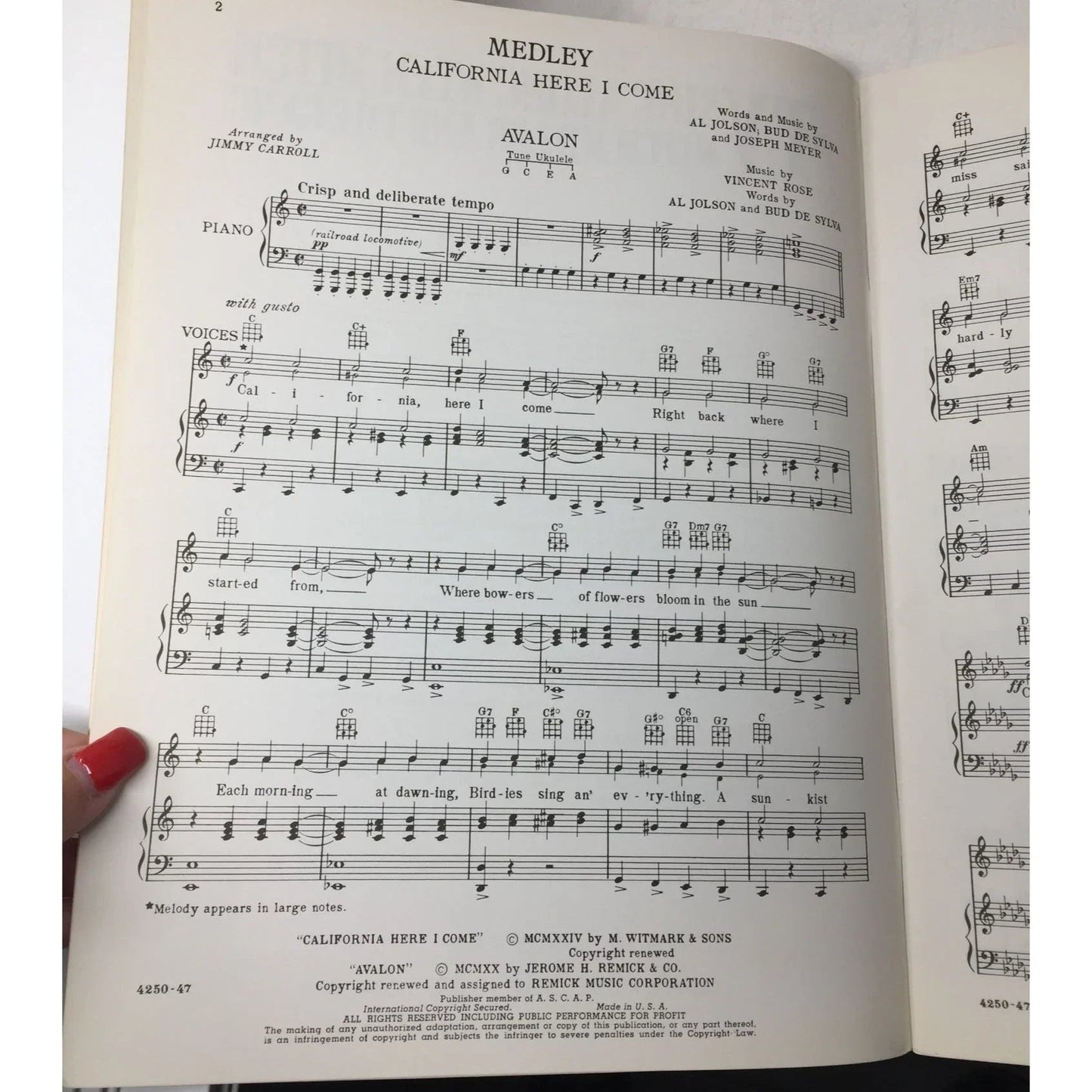 ''TV Sing Along With Mitch - Mitch Miller and the Gang'' Words and music - A+ Stuff - SHEET MUSIC - A+ Stuff