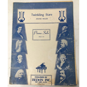 Twinkling Stars by Jerome Heller (Piano solo)