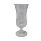 TWO (2) Clear Glass Footed Flute Glasses - A+ Stuff - Glass - A+ Stuff