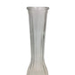 Two (2) Vintage Clear Glass Ribbed Flower Vases - A+ Stuff - Vase or Holder - A+ Stuff