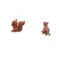 Two Miniature Squirrel Figurines - A+ Stuff - Figurines - A+ Stuff