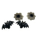 Two Pairs of Women's Halloween Earrings (1 Bat Pair and 1 Spider Pair) - A+ Stuff - Earrings - A+ Stuff