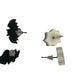Two Pairs of Women's Halloween Earrings (1 Bat Pair and 1 Spider Pair) - A+ Stuff - Earrings - A+ Stuff