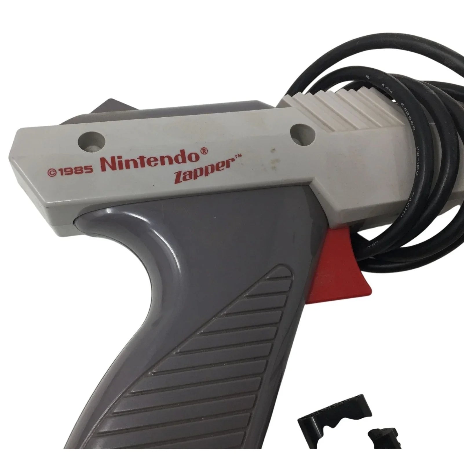 Two Vintage 1985 Nintendo Zappers (Grey and Orange) - Nintendo - Games - A+ Stuff