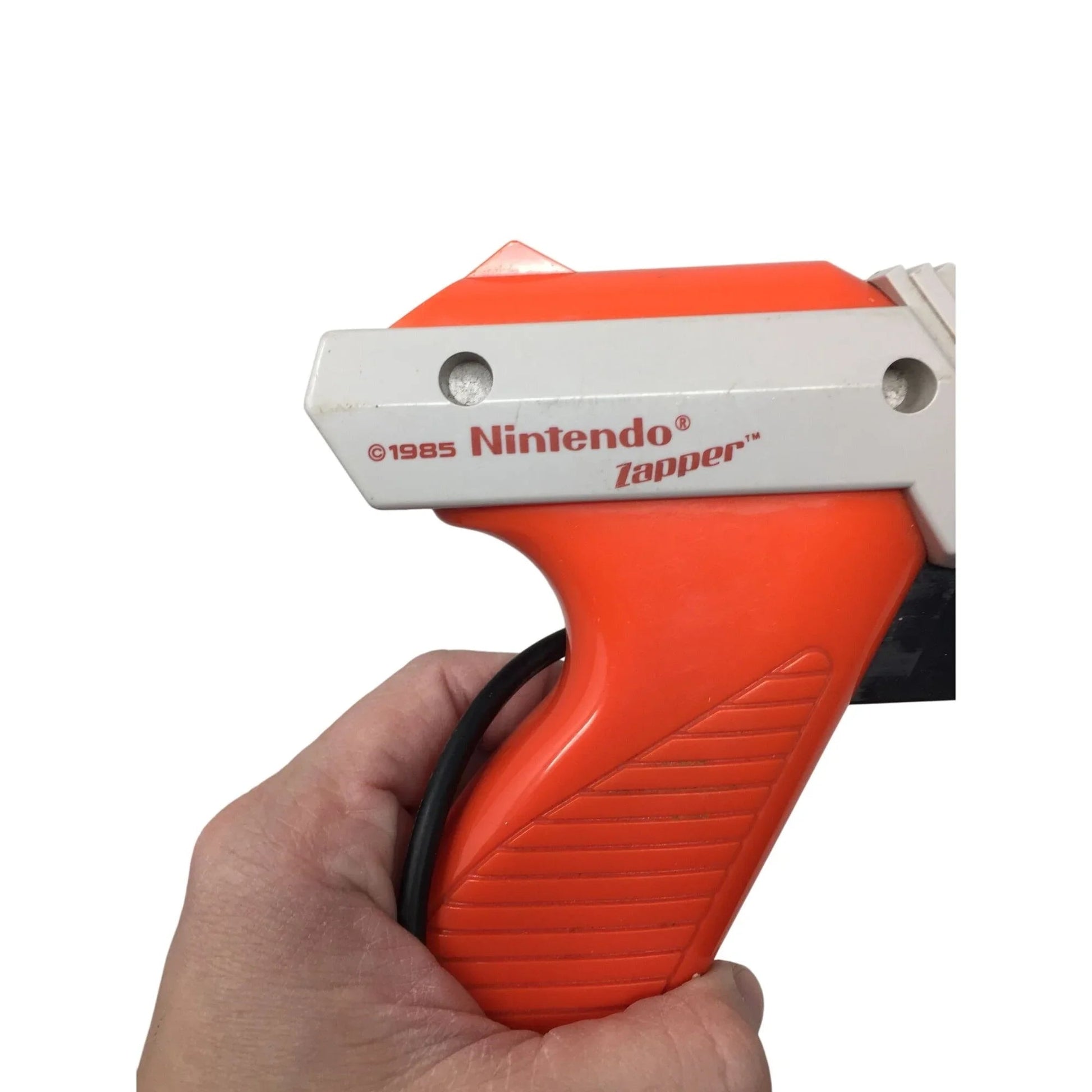 Two Vintage 1985 Nintendo Zappers (Grey and Orange) - Nintendo - Games - A+ Stuff