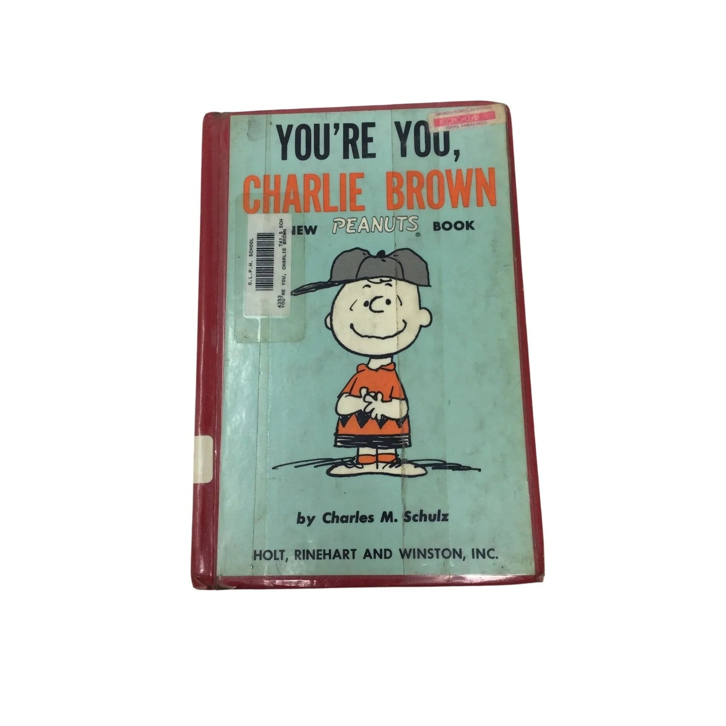 Two Vintage Charlie Brown Peanuts Hardback Books by Charles Schulz - A+ Stuff