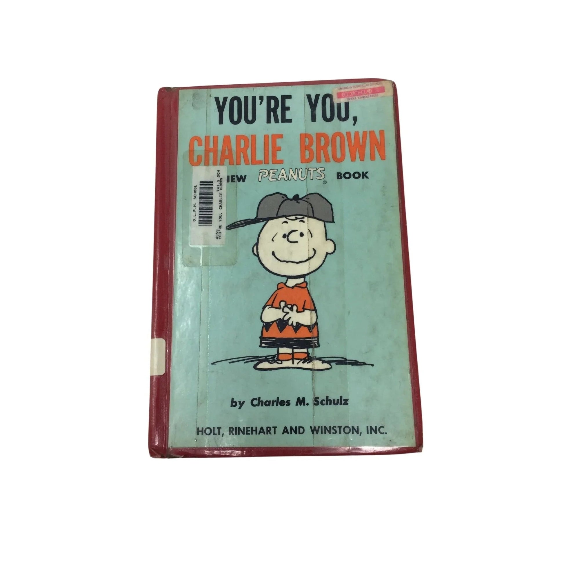 Two Vintage Charlie Brown Peanuts Hardback Books by Charles Schulz - A+ Stuff