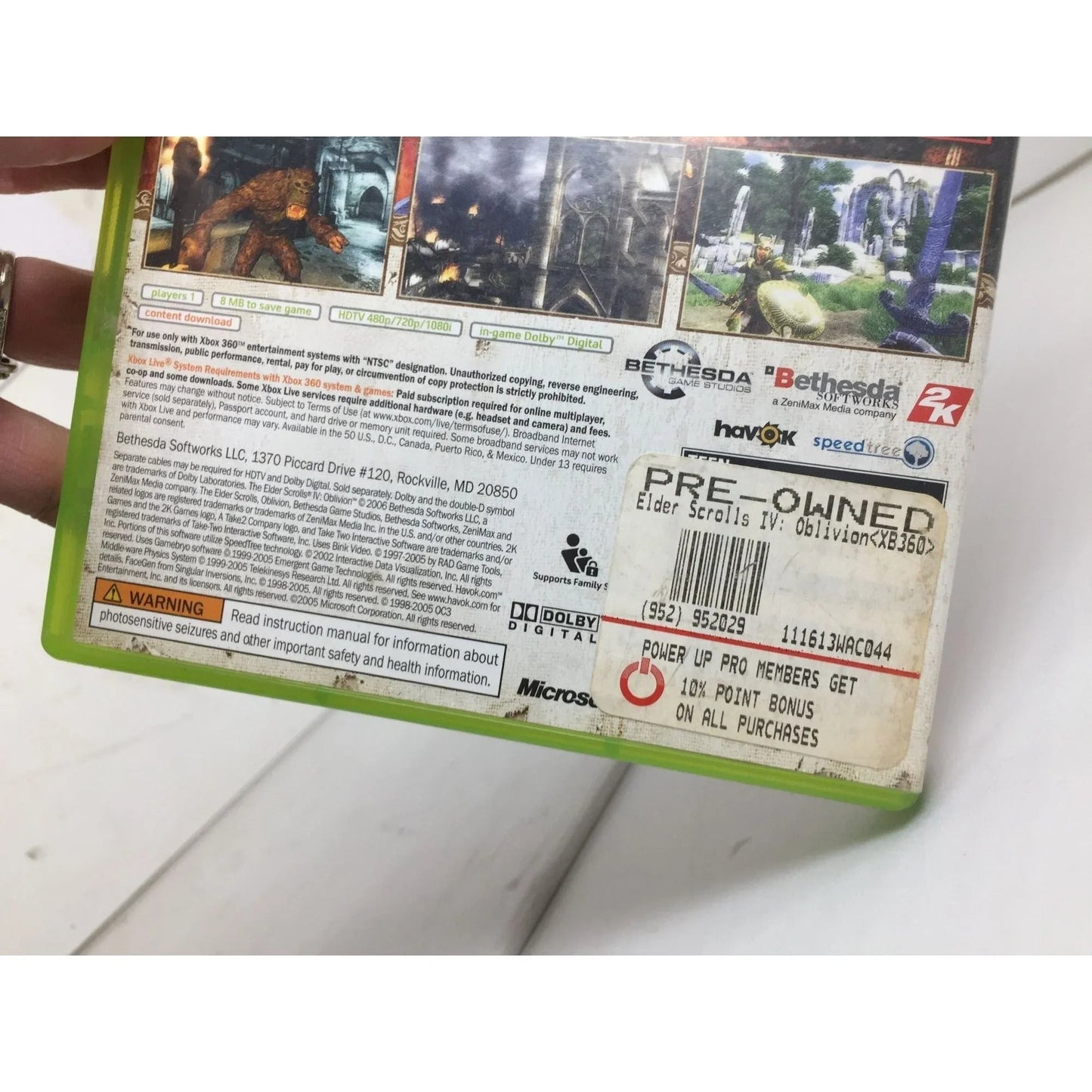 Two XBOX 360 Games - Oblivion and Diablo - A+ Stuff - Games - A+ Stuff