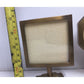 Two's Company Gold Tone Footed 3 by 3 Double Sided Photo Frames - A+ Stuff - Photo Frame - A+ Stuff