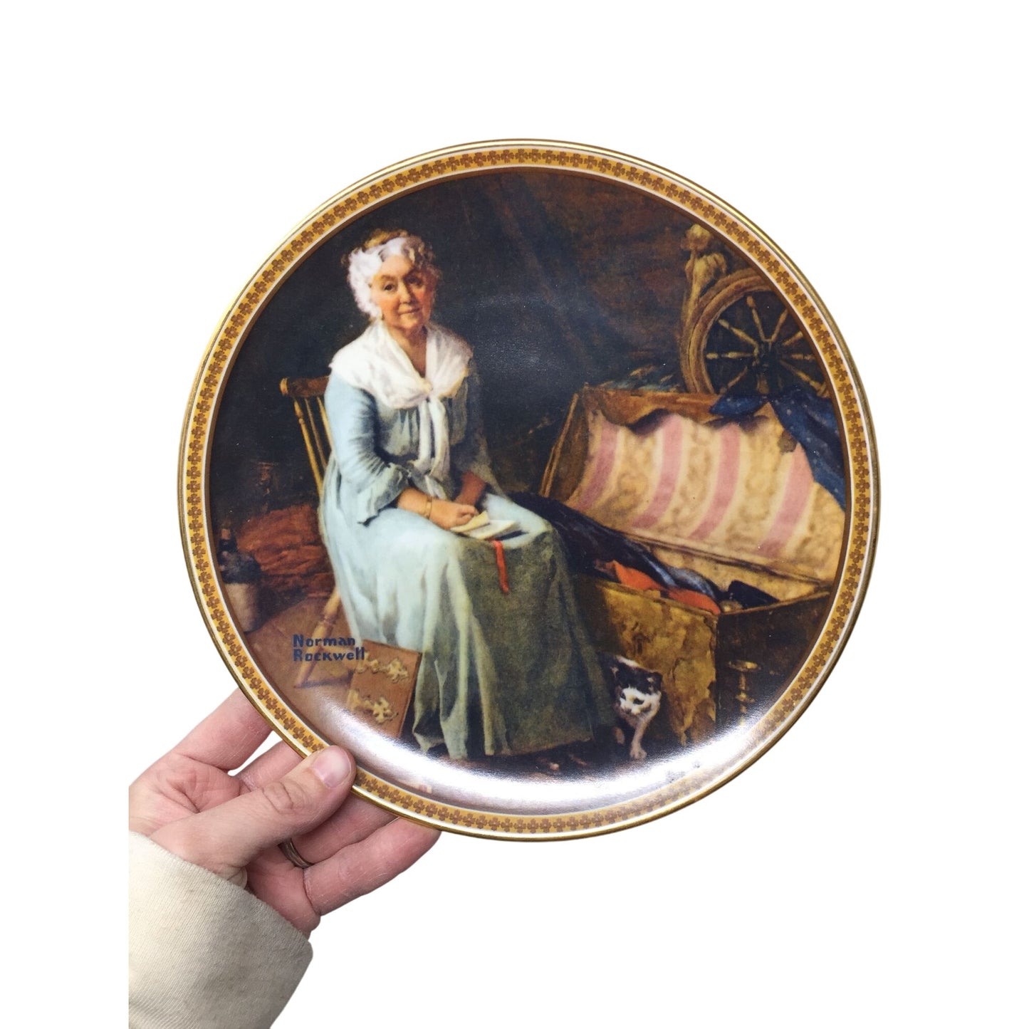 Norman Rockwell's REDISCOVERED WOMEN Collection 12 Plate Set