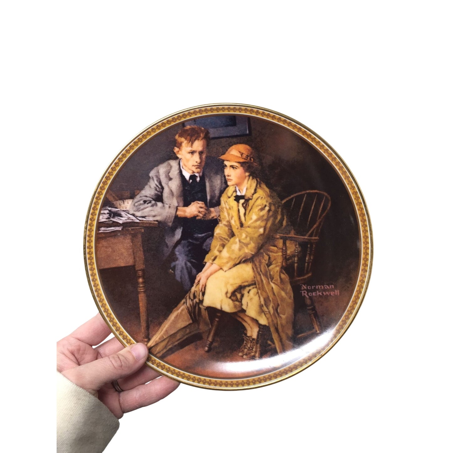 Norman Rockwell's REDISCOVERED WOMEN Collection 12 Plate Set