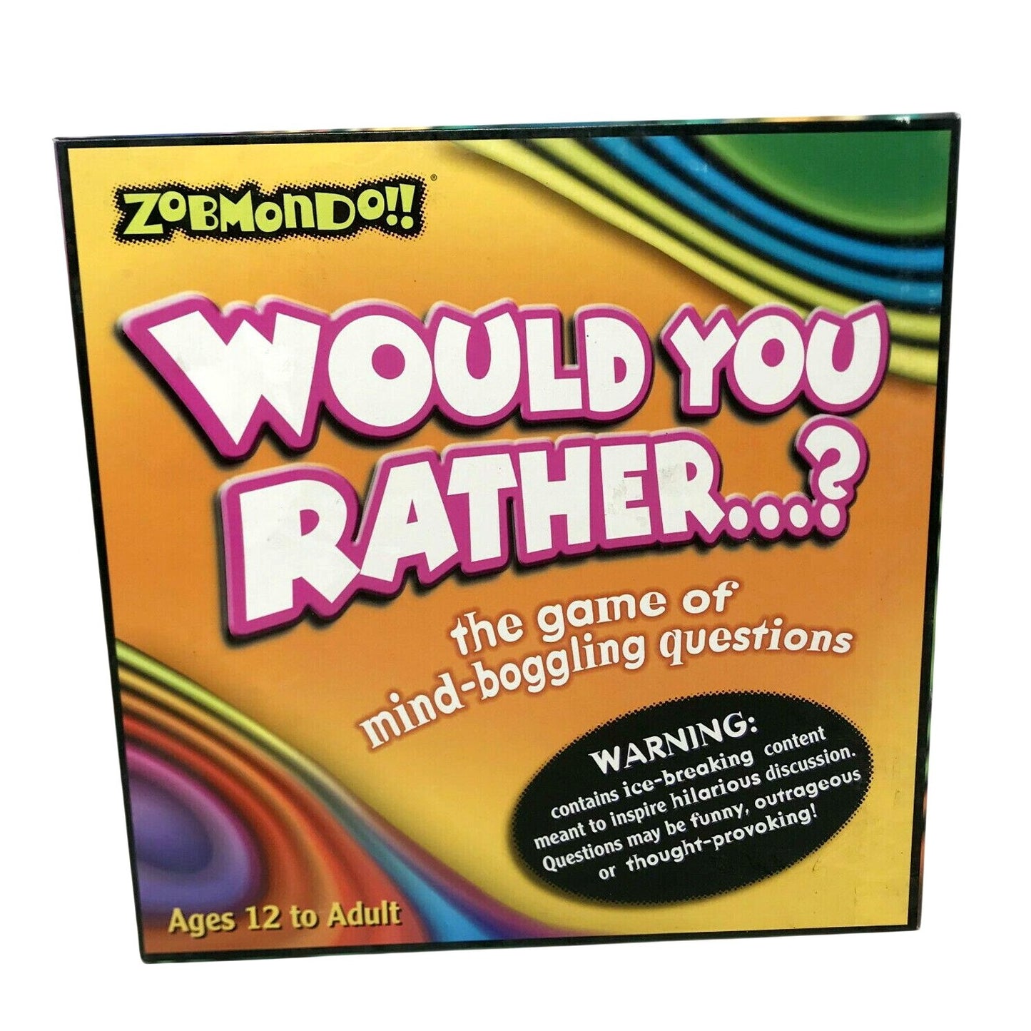 Would You Rather Board Game of Mind Boggling Questions Zobmondo