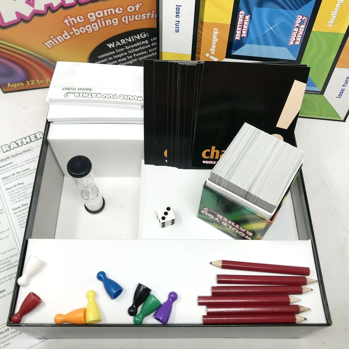 Would You Rather Board Game of Mind Boggling Questions Zobmondo