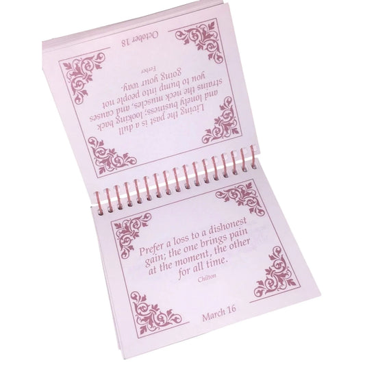 Vintage Small Miniature Friendship Quote Book - A+ Stuff