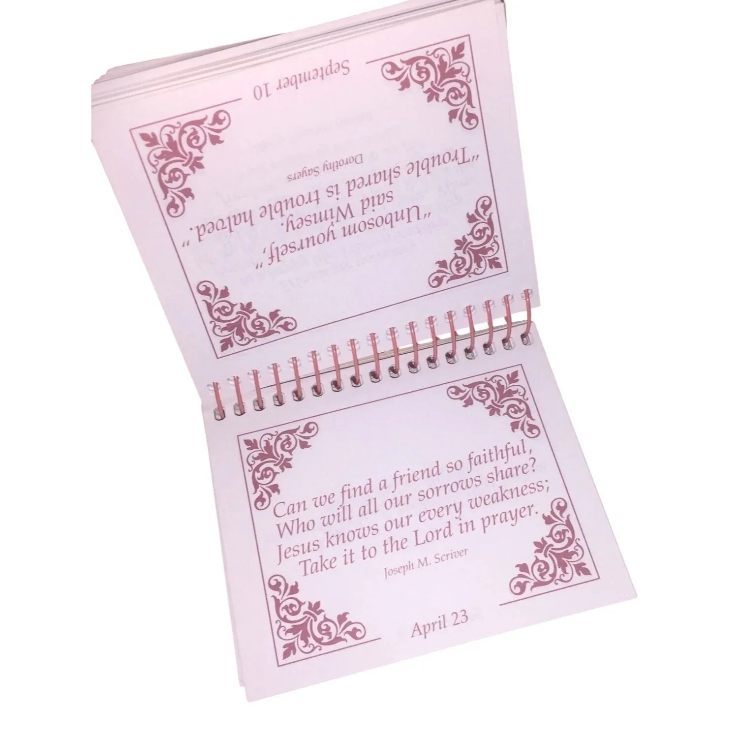 Vintage Small Miniature Friendship Quote Book - A+ Stuff